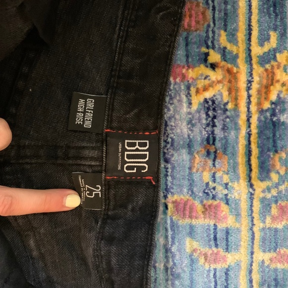 BDG Grey Jean Shorts Urban Outfitters - Picture 2 of 3